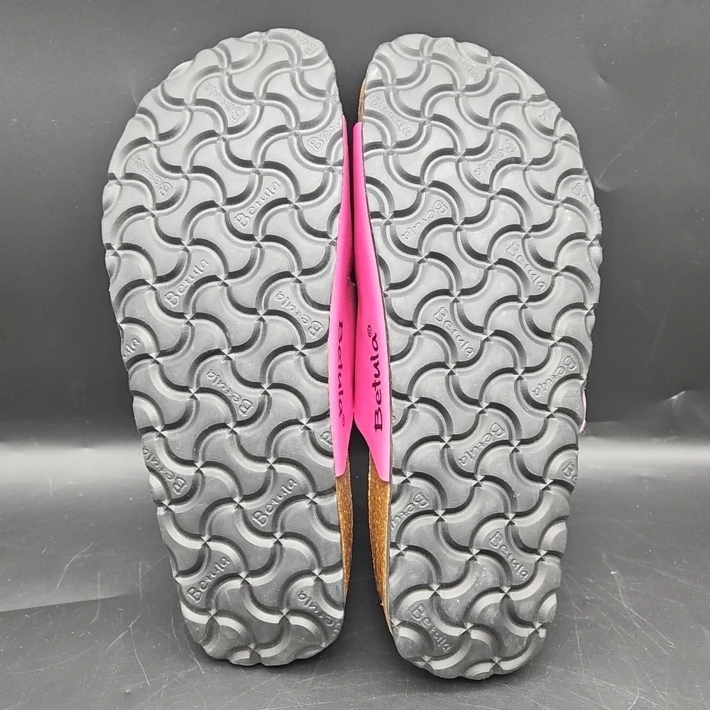 Birkenstock Pink Betula Sandals, Size 7, Narrow, EUC. SAME DAY SHIPPING! - Picture 7 of 9